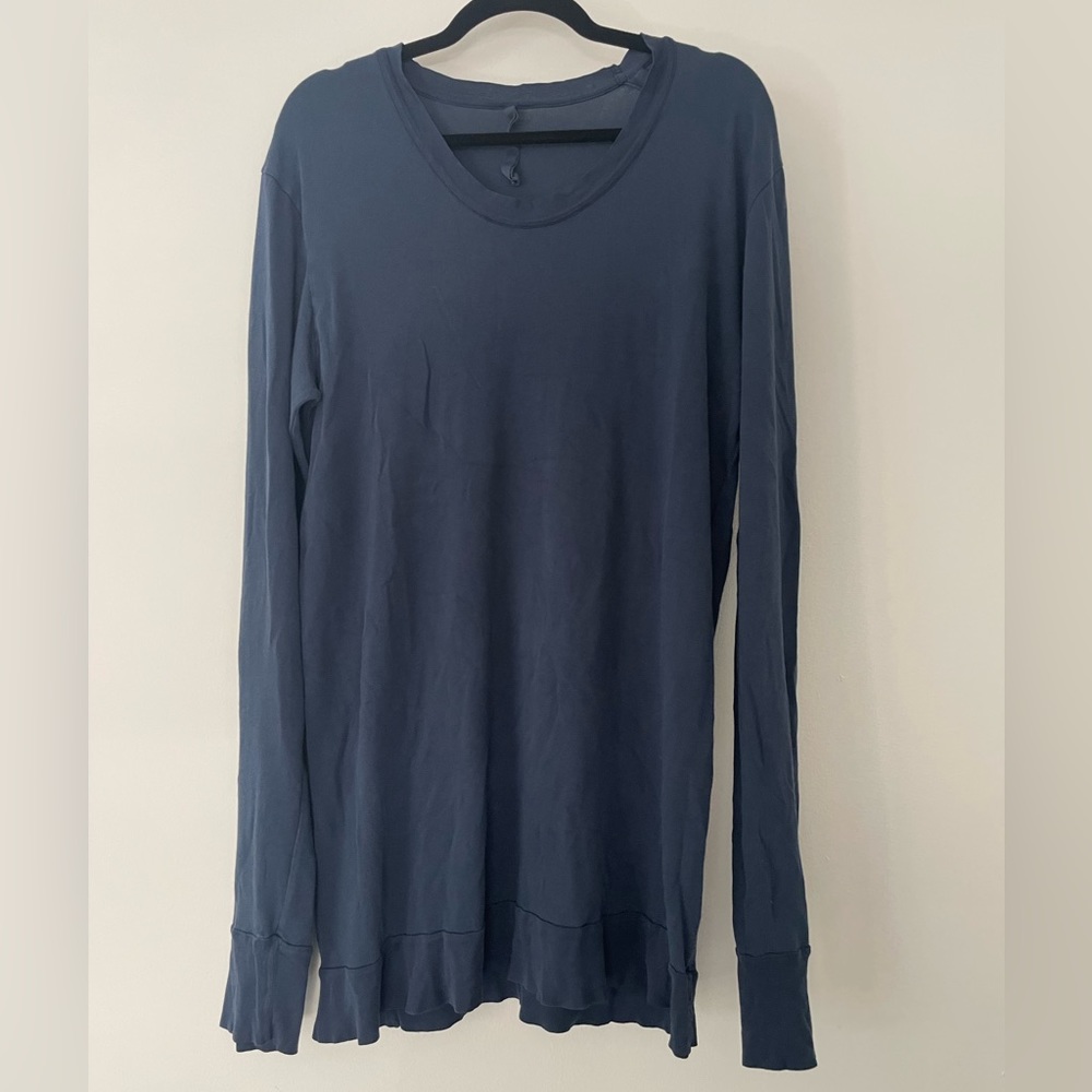 Men’s Damir Doma Silent Label Designer Sakuma Long Slv Cotton Tee Size M…